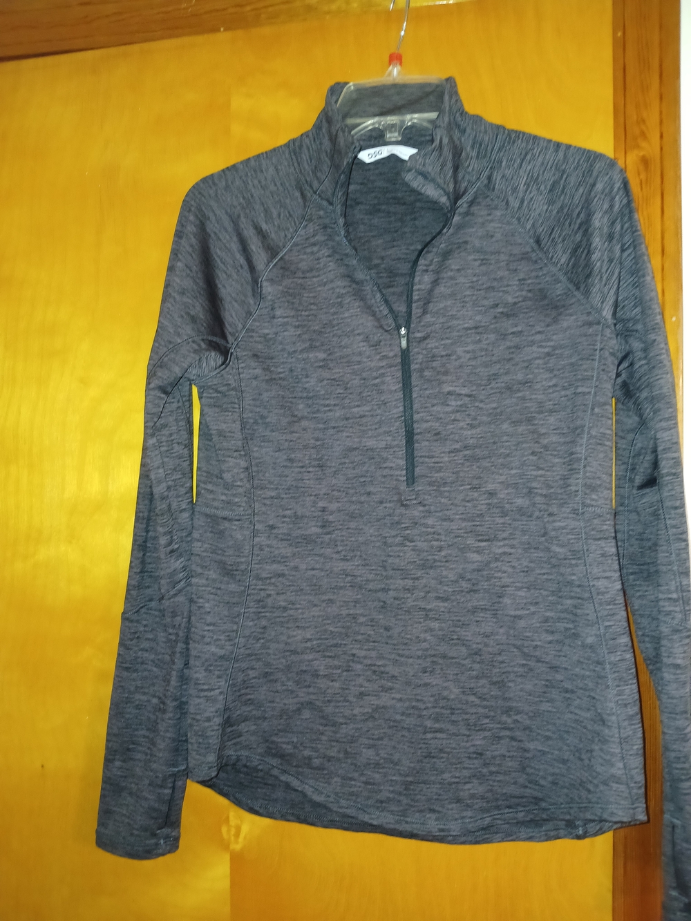DSG Women's Heathered Charcoal Half-Zip Pullover